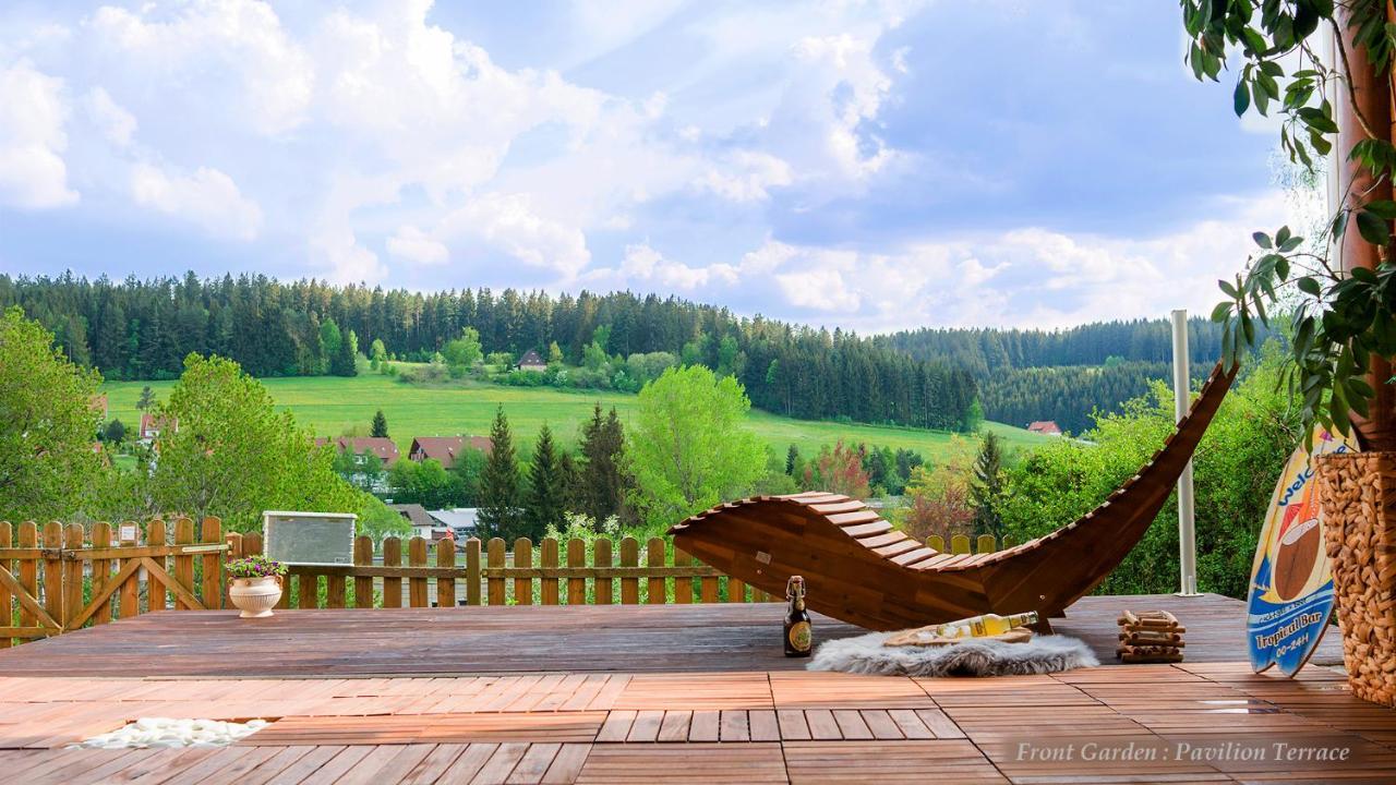 Entire House In Schwarzwald With Mountain View, Private Sauna, Gym, Garden And Terraces Unterkirnach Ngoại thất bức ảnh